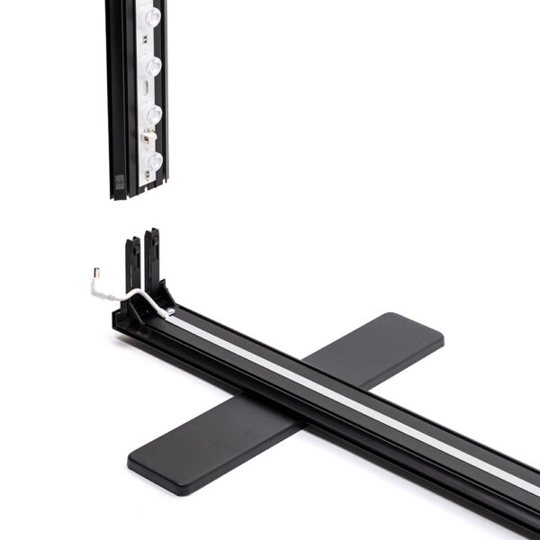 Brightbox Double 100 x 200 cm Black