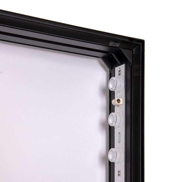 Brightbox Double 100 x 200 cm Black