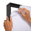 Brightbox Double 100 x 200 cm Black