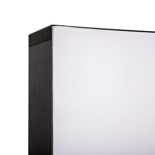 Brightbox Double 100 x 200 cm Black