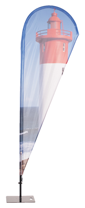 BFAD190G_1.jpg Beachflag Alu Drop (csepp forma), 235 cm teljes magasság, luxus hordtáskával