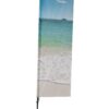 Beach Flag Alu Square 240 cm Total Height