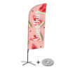 BFAW310-CB30-WB-I75_1.jpg Beach Flag Alu Wind Complete Set Smoothies Watermelon Cross Base