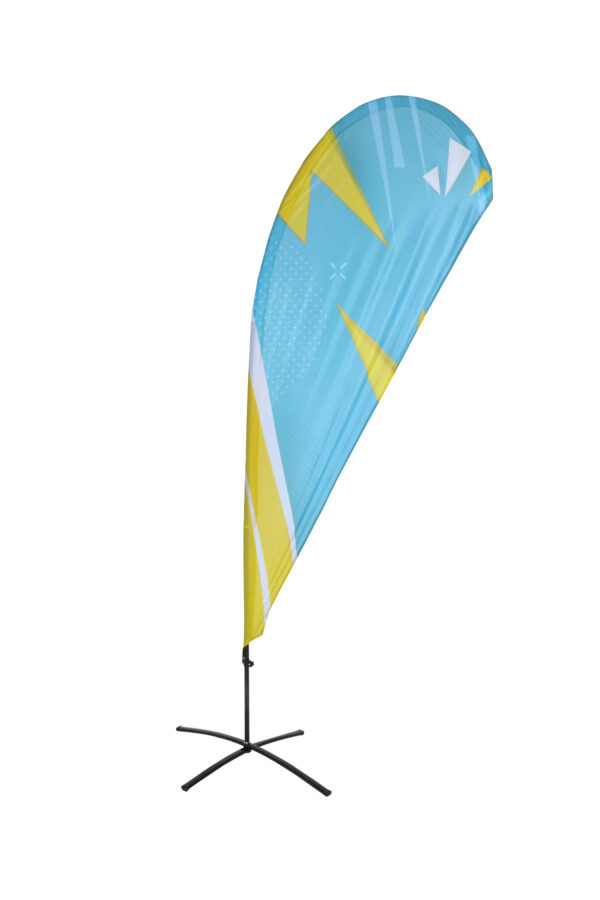 Beach Flag Budget with fiber glass Small