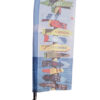 Beach Flag Fiber Wind/Drop Small