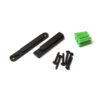 Absperrband Wandmontage (schwarz)