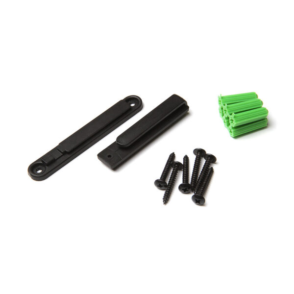 Absperrband Wandmontage (schwarz)