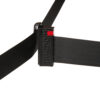 Absperrband Wandmontage (schwarz)