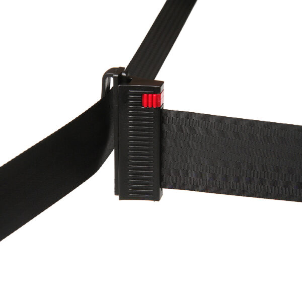 Absperrband Wandmontage (schwarz)