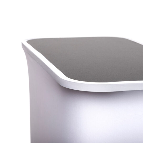 Theke Bounce Up Tischplatte Schwarz