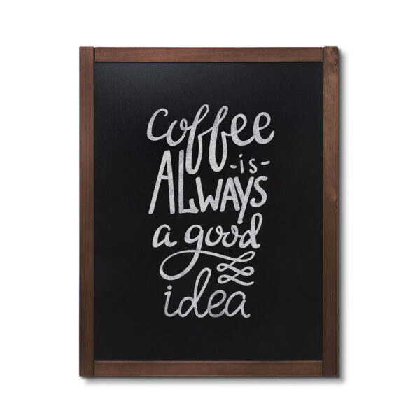 Natura Chalk Board Wall Classic Dark Brown 70 x 90 cm