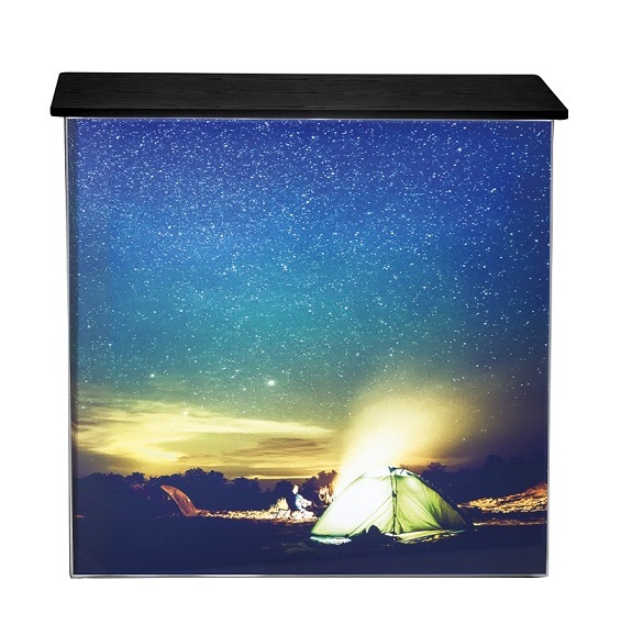 Theke Impress M inklusive LED-Matte + Power