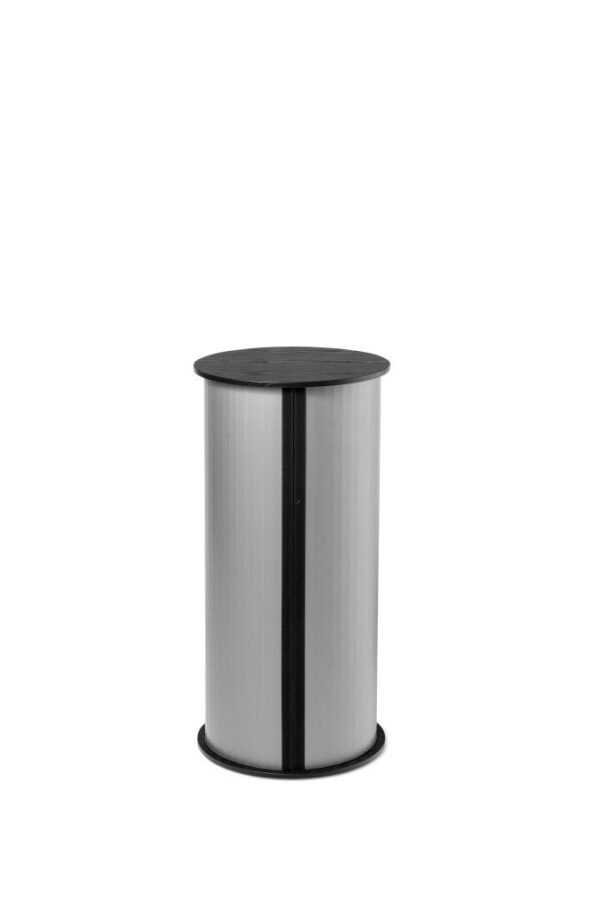 Theke Professional rund schwarz