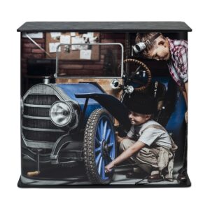 Theke Professional quadrat schwarz