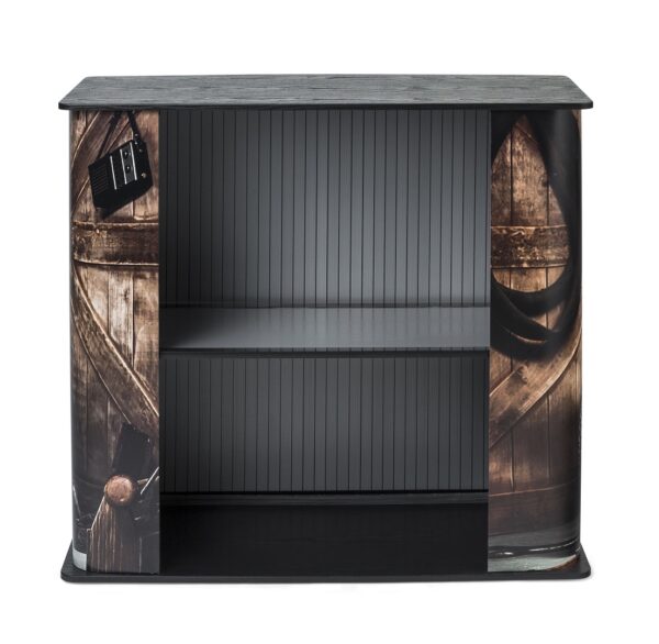 Theke Professional quadrat schwarz