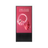StreamLine Digital A-Board With 43" Samsung Screen Black