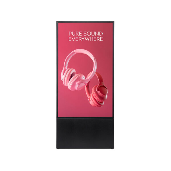 StreamLine Digital A-Board With 43" Samsung Screen Black
