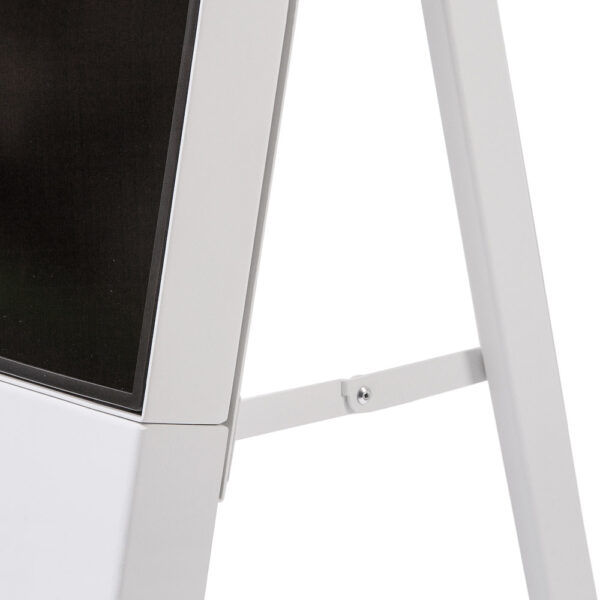 Smart Line digitális járdatábla 43" Samsung kijelzővel, fehér