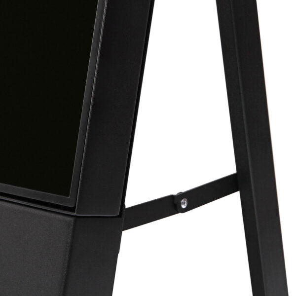 Smart Line digitális járdatábla 43" Samsung kijelzővel, fekete