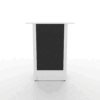 Digital Counter Futuro with 32" Samsung Screen Vertical White