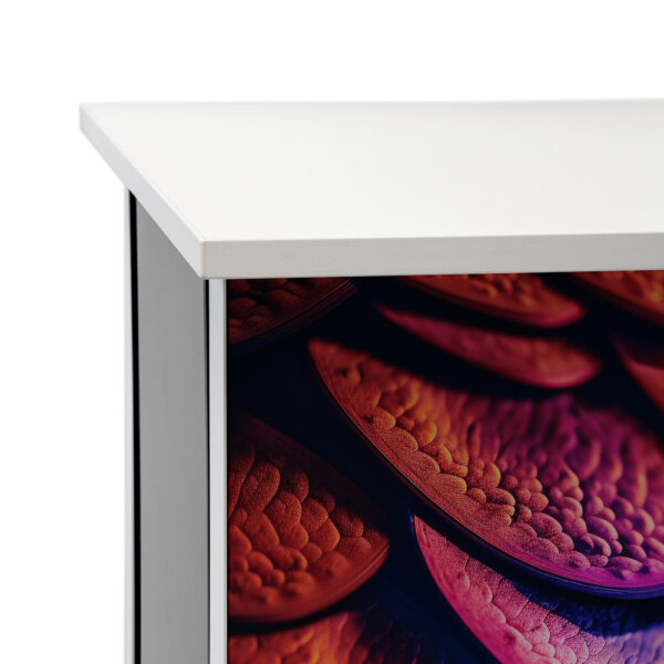 Digital Counter Futuro with 32" Samsung Screen Vertical White