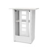 Digital Counter Futuro 32" Vertical Housing Only White