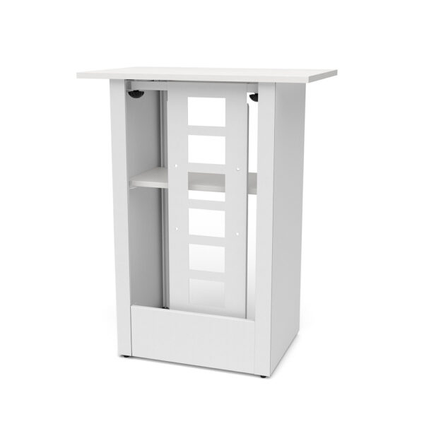Digital Counter Futuro 32" Vertical Housing Only White