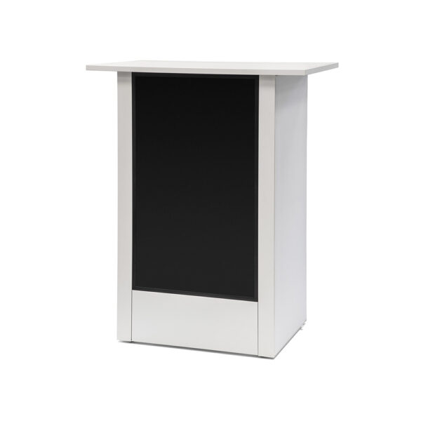 Digital Counter Futuro 32" Vertical Housing Only White