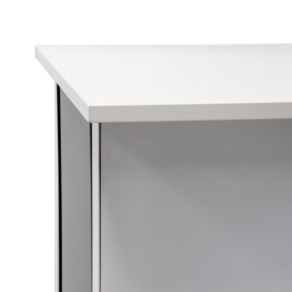 Digital Counter Futuro 32" Vertical Housing Only White