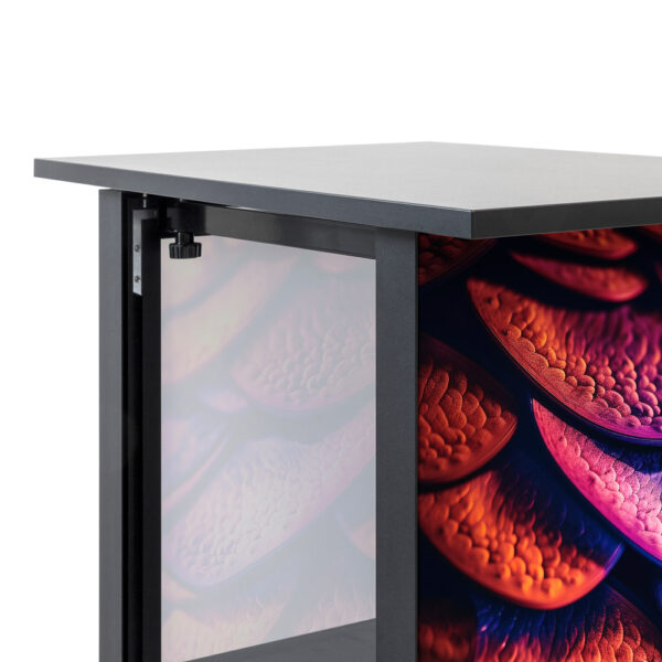 Futuro digitális promóciós pult 32" Samsung kijelzővel, függőleges