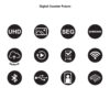 Digital Counter Futuro Vertical 32" Without Screen