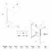 Digital Counter Futuro Vertical 32" Without Screen