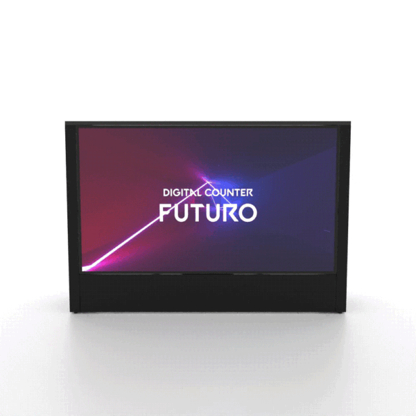 Futuro digitális promóciós pult 55" Samsung kijelzővel
