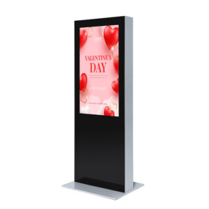 DIDTOTEM50ESF_1.jpg Digitale Infostele doppelseitig 50" mit 2 Samsung-Bildschirmen
