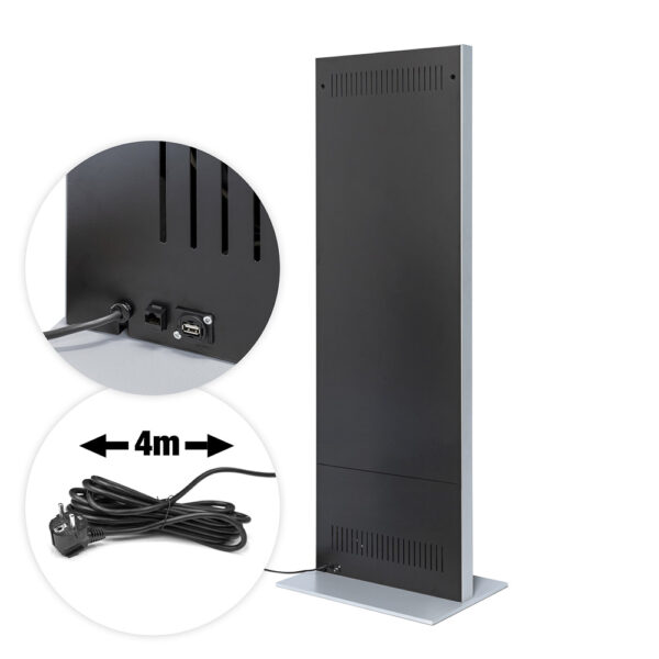 Digital Slim Totem With 43" Samsung Screen