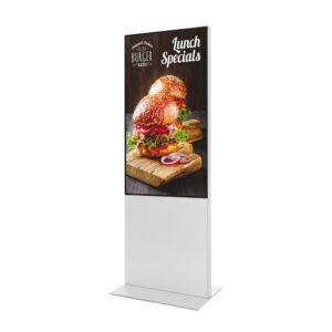 DITTOTEM55C9003ESF_1.jpg Smart Line Digitale Infotstele Mit 55" Samsung-Bildschirm Weiß