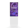 Smart Line Digital Totem With 55" Samsung Screen White