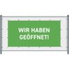 Fence Banner 200 x 100 cm Open German Green
