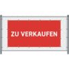 Fence Banner 200 x 100 cm Sale German Red