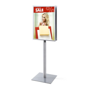 Info Pole Design Standard 25 mm Mitred Corners Double-Sided A1