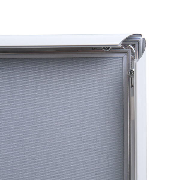 25 mm Snap Frame Mitred Corners 50 x 70 cm White