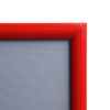 25 mm Snap Frame Mitred Corners A4 Red
