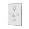 KRA4G25LPPI448_1.jpg Snap Frame G25 Poster Paper A4 Sign In G. EN I448