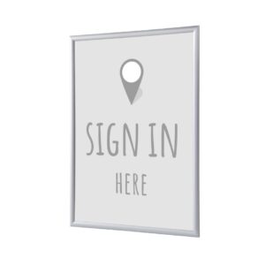 Snap Frame G25 Poster Paper A4 Sign In G. EN I448