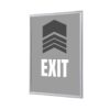 Snap Frame G25 Poster Paper A4 Exit Grey EN I473