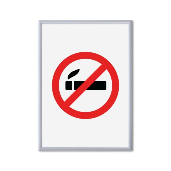 Snap Frame G25 Poster Paper A4 Non-smoking I795