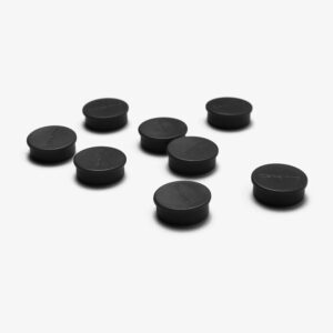 Magnete 20mm schwarz, VPE mit 8 Stück