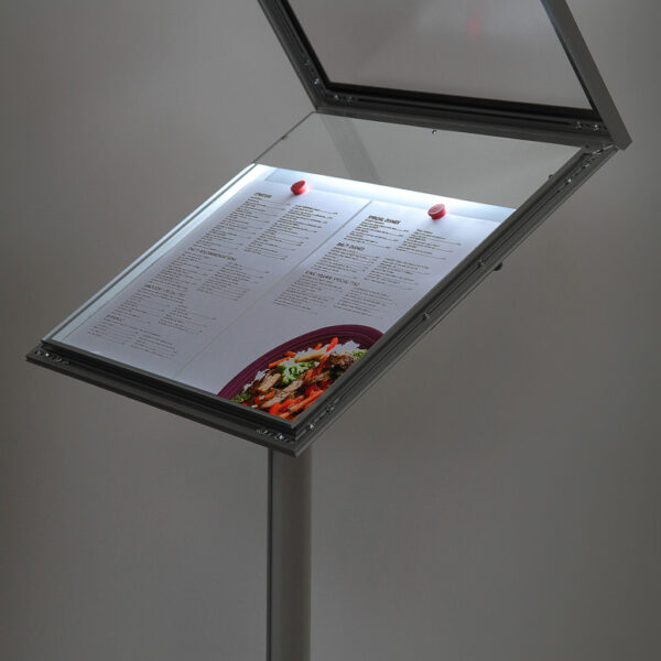 Outdoor Menu Board 2xA4 mit Beleuchtung