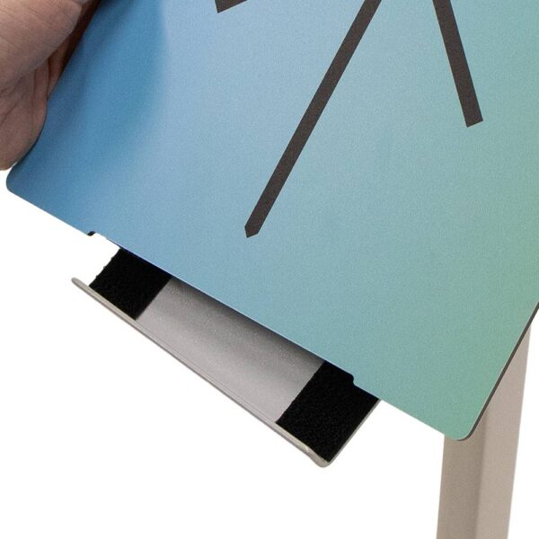 Menüboard Stick-On Universal Klettverschluss