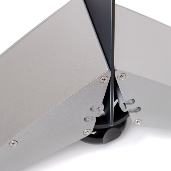 Panel-Basis Aluminium silber 30cm Panel-Basis Aluminium silber 30cm